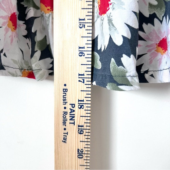 Hollister Floral Skirt Bundle size S Elastic Waist Mini Button Summer 0163 - Picture 10 of 12